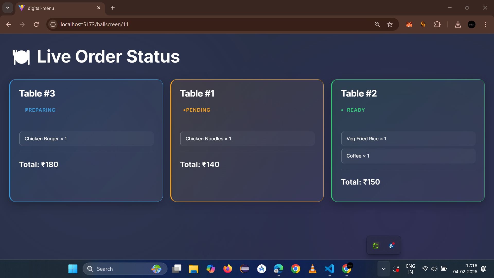 Cliqeat screenshot